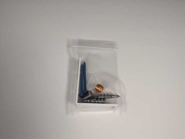 Universal Wall Mount Kit, White